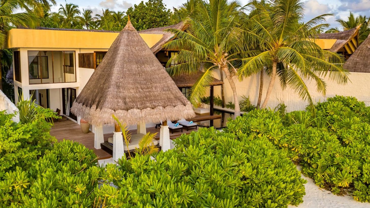 Ultimate family retreat in a luxurious two-storey resort in Maldives.