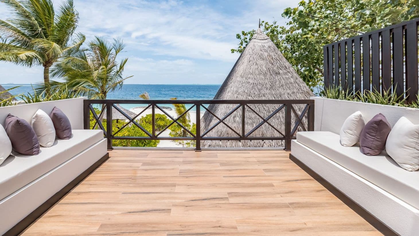 3-bedroom Earth Pool RESERVE, a beachfront family haven resort in Maldives.
