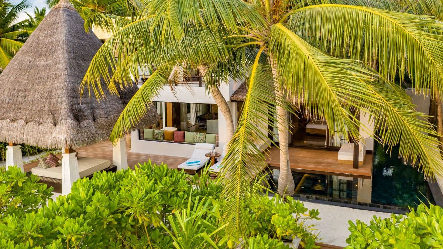 Ultimate family retreat in a luxurious two-storey resort in Maldives.