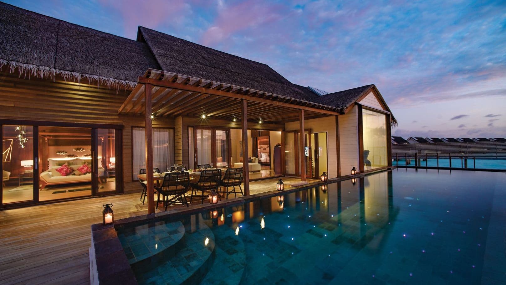 Overwater villas Maldives at The Ozen Residence.