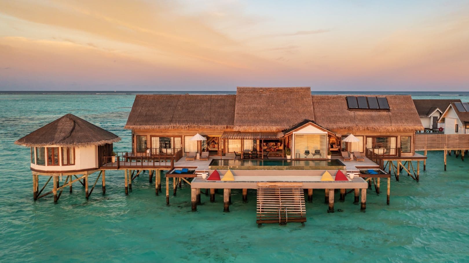 Overwater villas Maldives at The Ozen Residence.